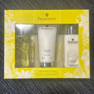 Pecksniff’s English Kitchen shower gel hand cream body lotion